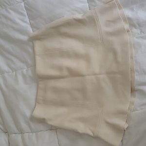 Madewell off-white/cream wool skirt size 10